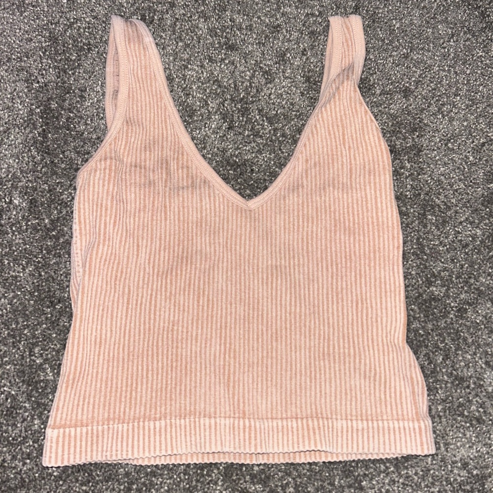 Ribbed tank top